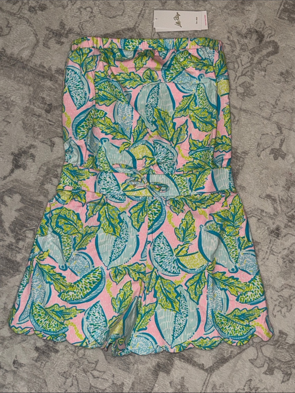 LP- Jace Strapless Romper